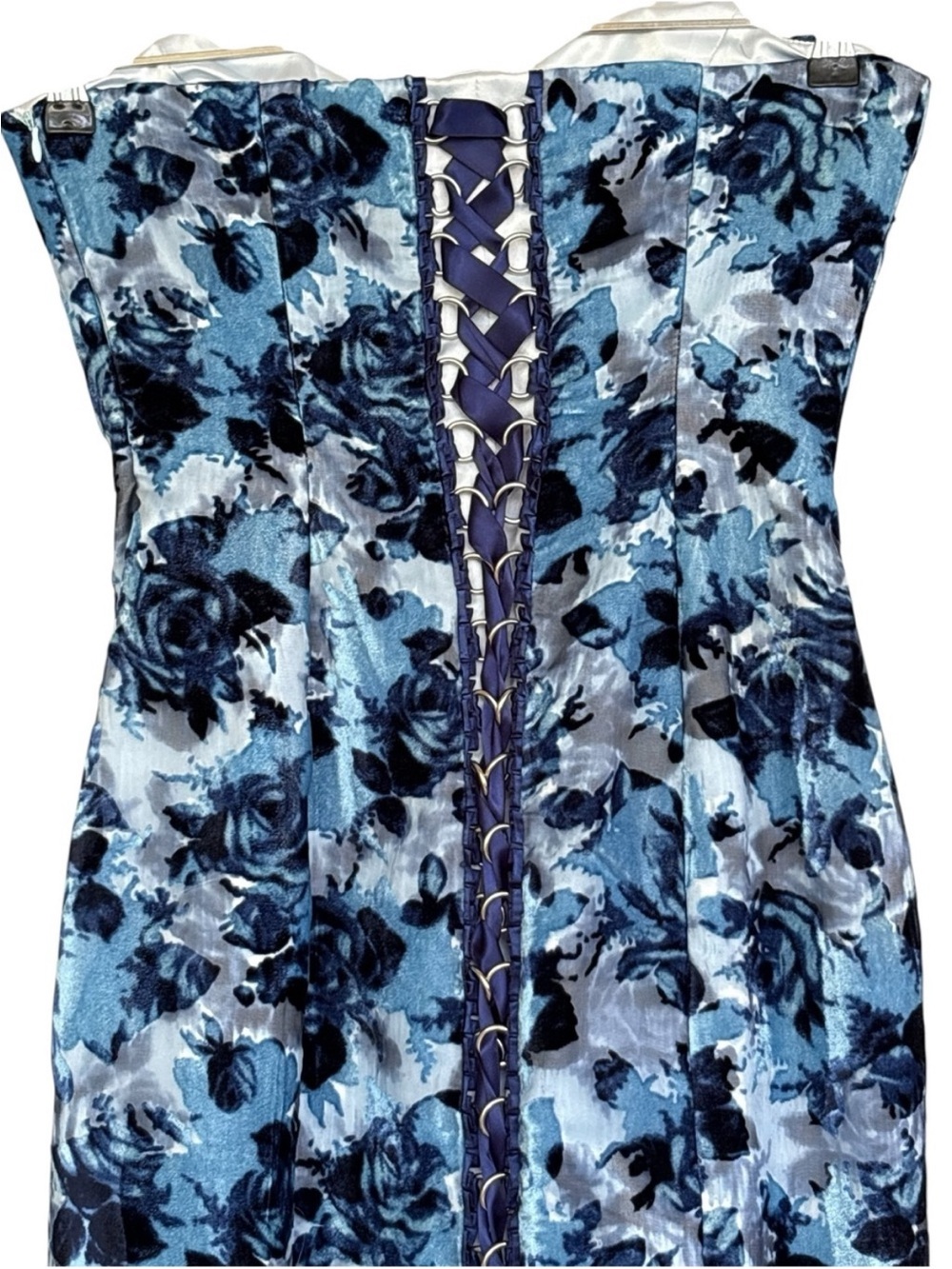 Misha Gold Collection Bump in the Night Fantasy Fairy Floral Corset Dress Size 6 - Picture 6 of 6